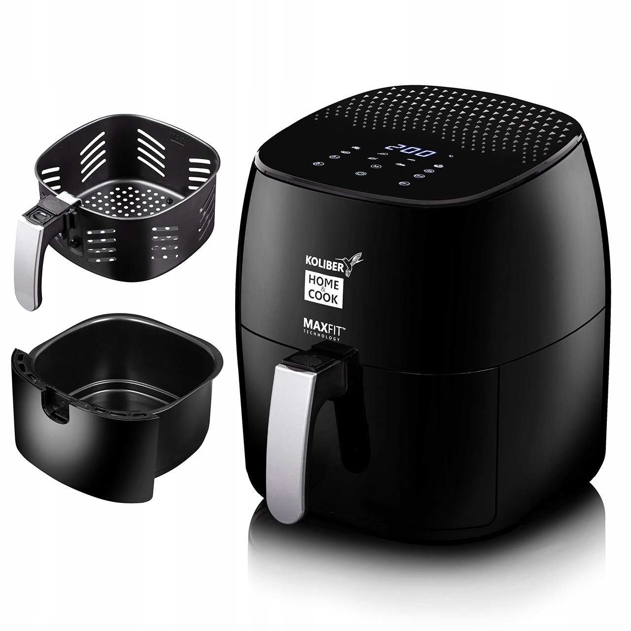 Beztuková fritéza Koliber KH-AF453514D-B 1400 W 4,5l